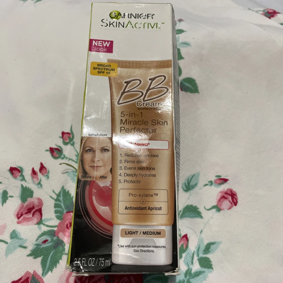 Garnier SkinActive BB Light/Medium Cream Anti-Aging Face Moisturizer - 2.5 fl oz