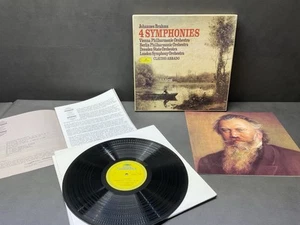 Johannes Brahms 4 SYMPHONIES Claudio Abbado Deutsche Grammophon 2721067 NM - Picture 1 of 7