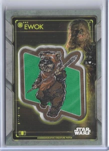 Star Wars 2020 Holocron Creature Patch P-CE Ewok Chewbacca SKC - Picture 1 of 2