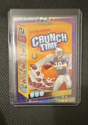 2022 Panini Donruss - Crunch Time Peyton Manning #CT-8 - Image 1 of 2