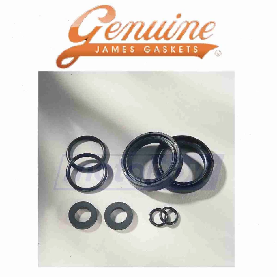 James Gasket Fork Seal Kit for 1990-2017 Harley Davidson FLSTF Fat Boy - ok Foto 1 de 4