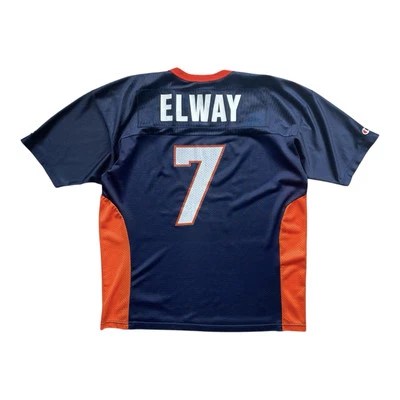 Camiseta deportiva vintage Champion Denver Broncos John Elway 7 para hombre talla 48 Foto 1 de 4