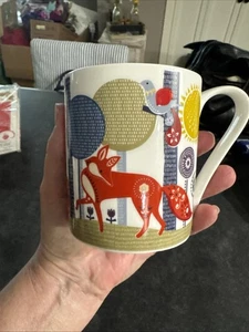 Taza taza folclore pájaro búho zorro salvaje y lobo - Imagen 1 de 6