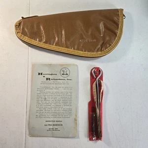 Estuche de Transporte Suave Vintage Marrón 4735 Grande para Pistola con Cremallera + Extras - Imagen 1 de 5