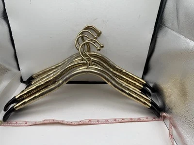 6 PERCHAS TUBULARES CHAPADAS EN ORO 24K LEE ROWAN VINTAGE  Foto 1 de 4