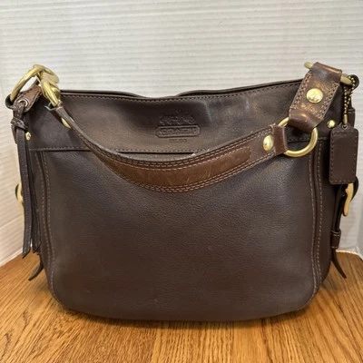 Bolso de hombro Coach Vintage Zoe Hobo de cuero Foto 1 de 4