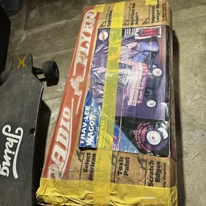 Radio Flyer Trav-ler Wagon Modell #22 Neu in einem schlechten Zustand Karton - Bild 1 von 7
