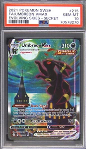 CARTA POKEMON VMAX ULTRA RARA CON GRADO MISTERIOSO - SPEDIZIONE IL GIORNO SUCCESSIVO | PSA | CGC! - Foto 1 di 16