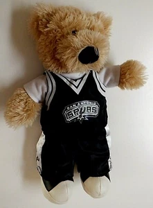 San Antonio Spurs Bär im NBA Spurs Spieloutfit NEU 14" groß - Bild 1 von 7