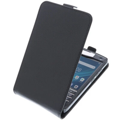 BLUE-HANDY Funda protectora para móvil Unihertz Titan FlipStyle negra