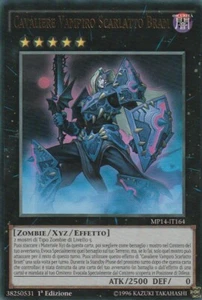 Yu-Gi-Oh! 2014 Mega-Tin - Mega Pack : CAVALIERE VAMPIRO SCARLATTO BRAM - Foil - Foto 1 di 2
