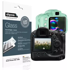 2x Screen Protector for Ricoh Pentax WG-1000 matte Flexible Glass 9H dipos - Picture 1 of 6