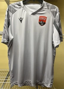 Macron Colorado Edge Gray Soccer Gede Short Sleeve #71 Jersey Size X-Large New - Picture 1 of 14