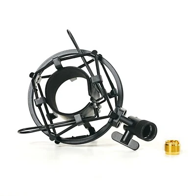 Basic Shock Mount for Shotgun Microphones fits 5/8 and 3/8 Inch Boom Poles - Image 1 of 3