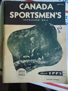 1954-1955 CANADA SPORTSMEN'S CATALOGUE NO. 4 - Picture 1 of 4