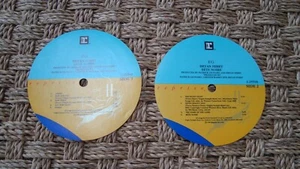 Bryan Ferry Bete Noire Paper Record Labels No LP Great to laminate for coasters - Picture 1 of 4