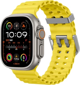 Cinturino Ocean Sport Compatibile con Apple Watch Ultra 2/Ultra Cinturino Uomo 49Mm 46M - Foto 1 di 9