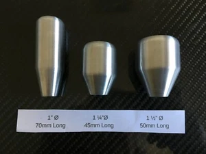 Aluminium Gear Knob Various sizes and thread MX5 Audi TT Lexus VW Transporter - Picture 1 of 12