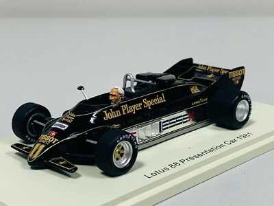 Spark F1 Lotus 88 Presentazione 1981 Con C.Chapman 1/43 UK002 1120 - Immagine 1 di 3