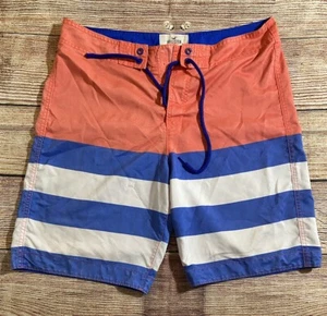 Hollister California Herren Gr. XL gestreift Bade Boardshorts Badehose - Bild 1 von 9