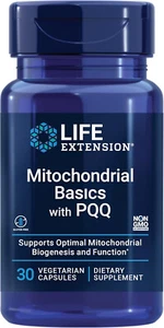 Life Extension Mitochondrial Basics with PQQ 30 vegetarian capsules - Picture 1 of 2