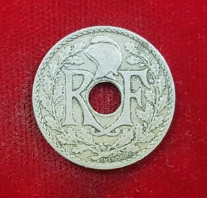 25 Centimes Cent 1927 Coin France Vth Republic Coin Francaise - Picture 1 of 2