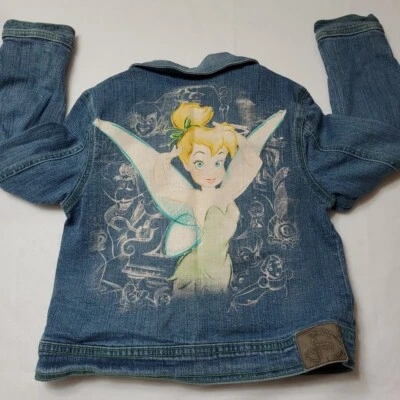 Chaqueta Denim Campanilla Disney Studio Collection Niñas Talla M 7/8 Leer Descripción Foto 1 de 4