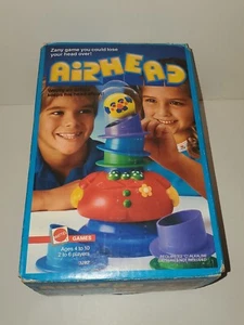 Juego de acción Mattel Airhead 1986 vintage caja original 100 % completo en excelente estado - Imagen 1 de 19