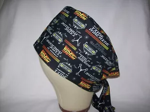 Men/Women Surgical Scrub Cap Lined Back 100% Cotton - Picture 1 of 3
