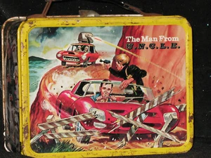 1966 - MGM - The Man From U.N.C.L.E TV Show - Metal Lunchbox and Thermos - Picture 1 of 22