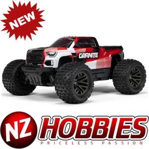 ARRMA 1/10 GRANITE 4X4 223S BLX BRUSHLESS MONSTERTRUCK RTR MIT DSC, ROT - Bild 1 von 24