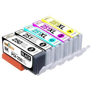 Tintenpatrone für Canon 250XL 251XL passend für MG7520 5622 5420 Posten - Bild 1 von 9