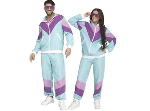 Rockin 80’s Track Suit Fun World Costume Size Sm/m One Costume In Pack Unisex - Picture 1 of 1