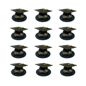 Graduation Hat Cap Party Favors Plastic Nut Cups - 6 Pieces - Picture 1 of 6