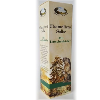 STOLZ GMBH 2 Tuben Murmeltieröl Salbe Latschenkiefer Murmeltier Salbe Creme ÖL Pullach Hof