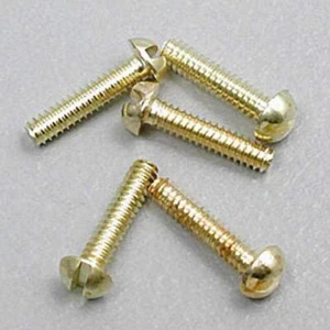 Woodland Scenics H806 Round Head Screws 00-80 1/4" (5) (Golden) - Picture 1 of 1