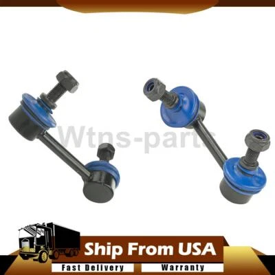 Kit de eslabones de barra estabilizadora trasera izquierda y derecha Mevotech para Nissan Murano 2003 2004 2005 Foto 1 de 4