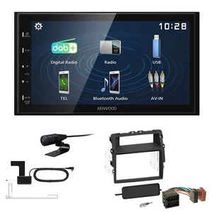 Kenwood 2DIN DAB+ Autoradio für Renault Trafic II Facelift schwarz - Bild 1 von 5