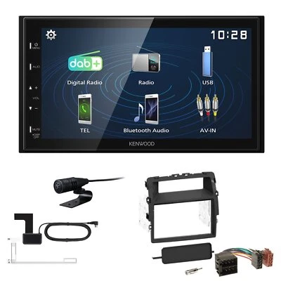 Kenwood 2DIN DAB+ Autoradio für Renault Trafic II Facelift schwarz - Bild 1 von 4