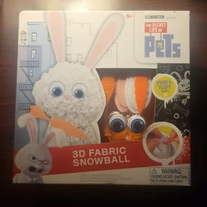 ~Secret Life of Pets 3D Stoff Schneeball~ - Bild 1 von 3