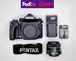 Pentax KP 24.96 MP DSLR Camera Black w/ Pentax SMC DA 35mm F/2.4 AL Lens - Picture 1 of 6