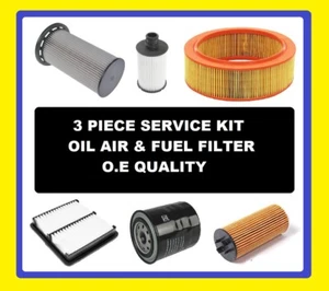 Oil Air Fuel Fiter FOR VW Caddy Maxi 2.0 D Maxi Life 16v Diesel 1/08-3/11 Se - Picture 1 of 1