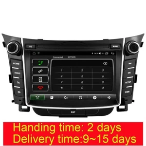 7" Android 14 Autoradio Carplay GPS Navi Für Hyundai i30 2012-2017 8 Core 4+64GB - Bild 1 von 14