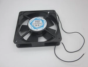 SUNON SF12025AT AC fan 1122HBL 110V-120V cabinet cooling fan 2-Wire 120X120X25mm - Picture 1 of 6