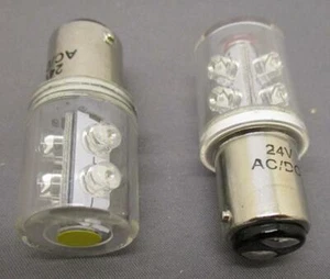 Barthelme 52160212 LED Assembly Yellow/Amber 24V BA15d Bulb for Light Beacons - Picture 1 of 1
