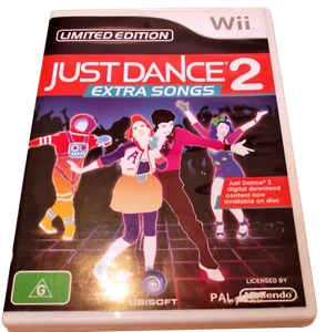 Just Dance 2 Extra Songs Nintendo Wii PAL *No Manual* Wii U Compatible - Picture 1 of 1