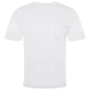 Herren Rundhalsausschnitt T-Shirts Kurzarm Tasche Freizeit Baumwolle Tee Uni Oberteil - Bild 1 von 43
