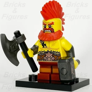 LEGO® Minifigura Enana de Batalla Serie 17 Coleccionable Guerrero 71018 col17-10 #10 - Imagen 1 de 3