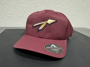 WASHINGTON REDSKINS RETRO MAROON MESH FLEXFIT ADULT LARGE / XL HAT NEW NWT 🏈 - Picture 1 of 9