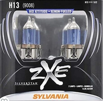 BLOWOUT SALE!!💰SYLVANIA H13 SILVER STAR ZXE HIGH PERFORM HALOGEN HEAD/FOG - Image 1 of 4